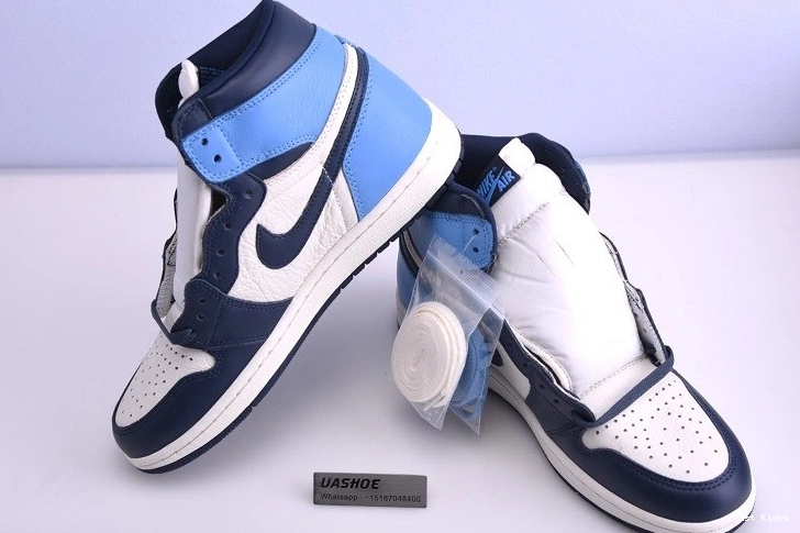 UNC 555088-140 1 Leather Jordan Retro High  0306